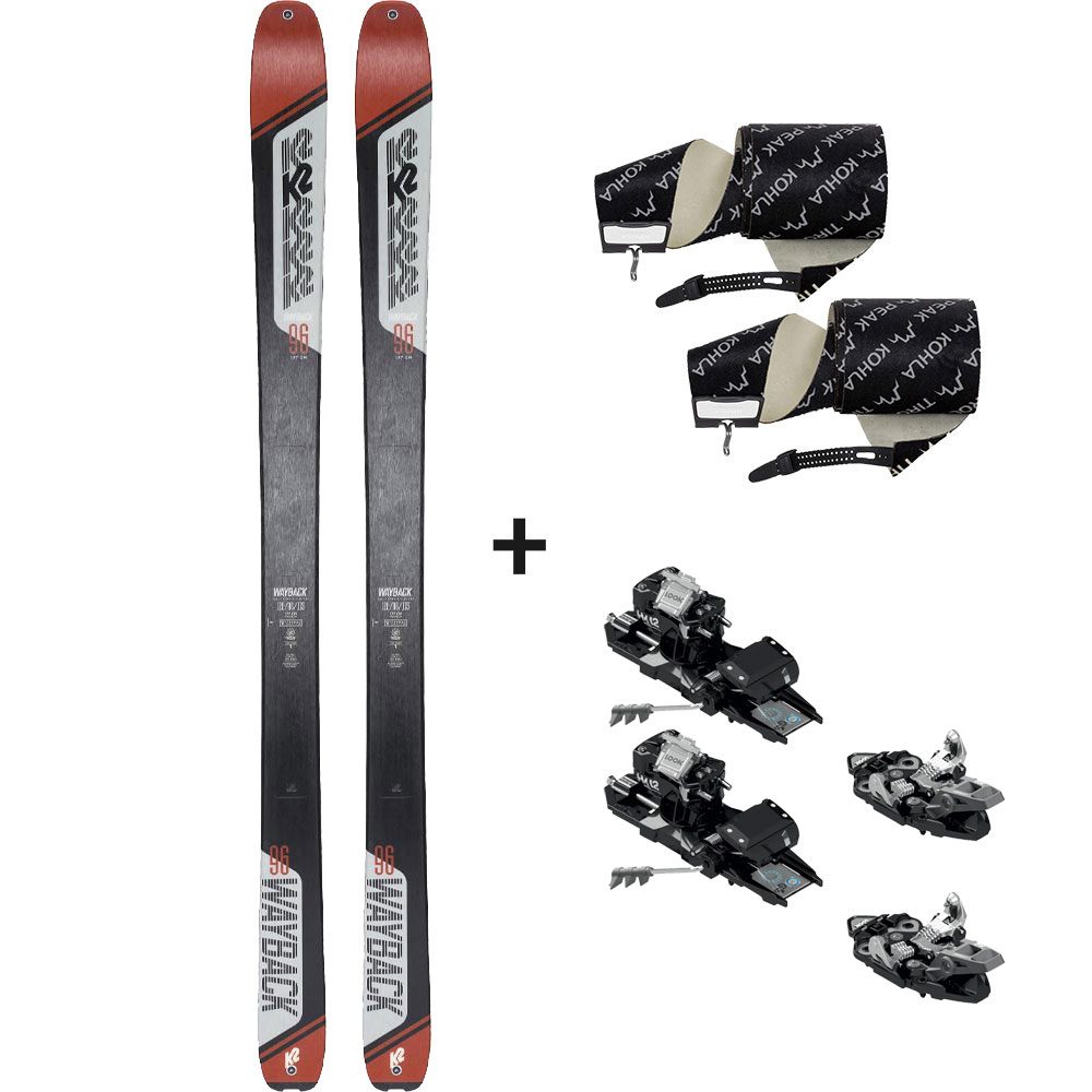 Wayback 96 22/23 Ski Touring Set & Look Binding & Skins