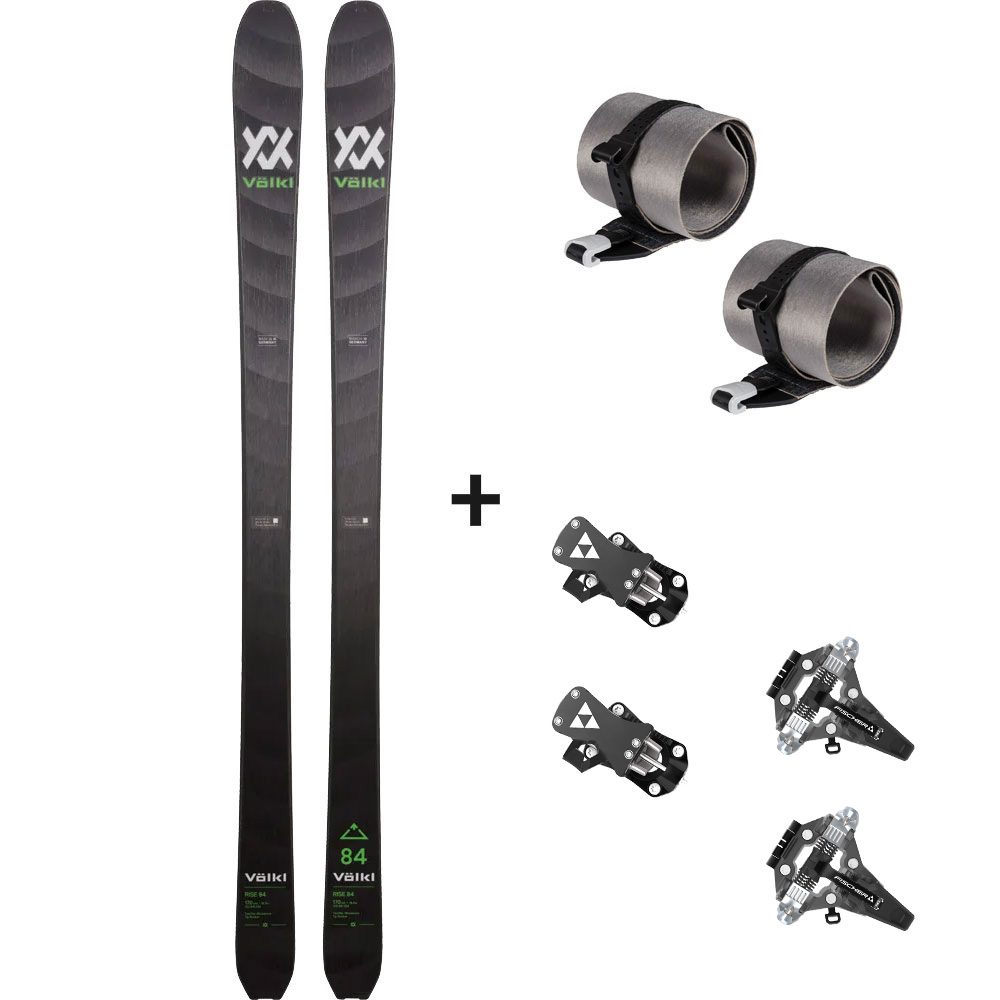 Rise 84 22/23 Ski Touring Set & Fischer Binding & Skins