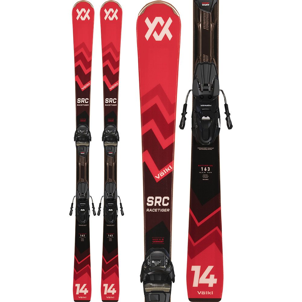 Völkl - Racetiger SRC red 24/25 Ski with VMotion 10 GripWalk