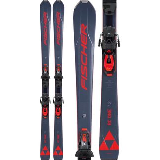 Fischer - RC One 72 Multiflex 22/23 Ski with Binding