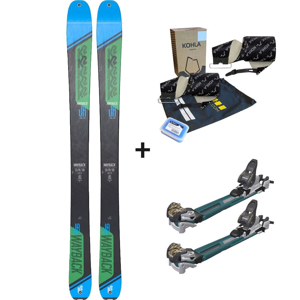 Wayback JR 22/23 Ski Touring Set Kids & Marker Binding & Skins