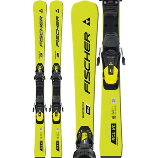 Fischer - RC4 Worldcup JR 24/25 Kids Ski with Binding