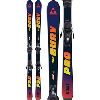 Fischer - The Curv Pro JRS 24/25 Kids Ski with Binding