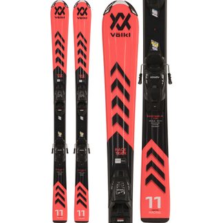 Völkl - Racetiger JR Red 23/24 (140-160cm) Kids Ski with Binding