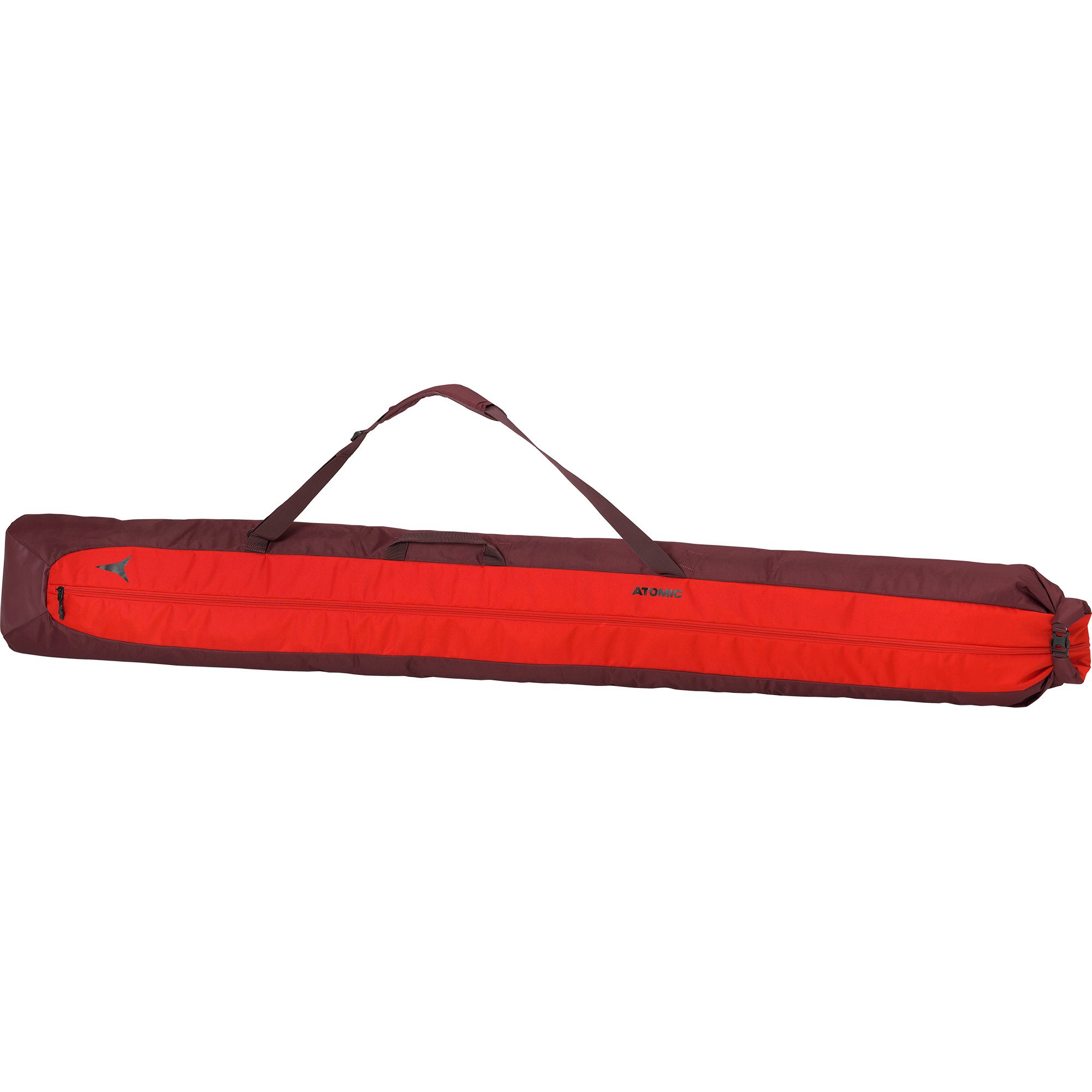Atomic Ski Bag for 1 Pair Ski 205cm maroon red at Sport Bittl Shop