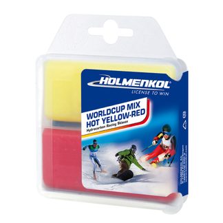 Holmenkol - Worldcup Mix Wachs hot 2x35g