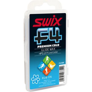 Swix - F4-60C-N F4 Cold Fluoro Free Premium Solid Universalwachs mit Kork 60g