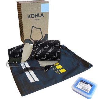 Kohla - Peak Multifit 120mm Zuschneidefell (Tbar 110) Set inkl. Wachs und Tasche 