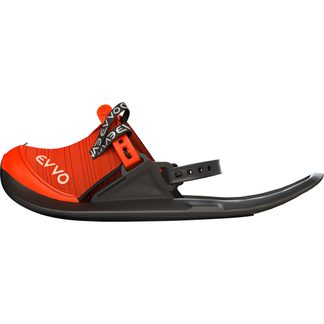 Snowshoes red black