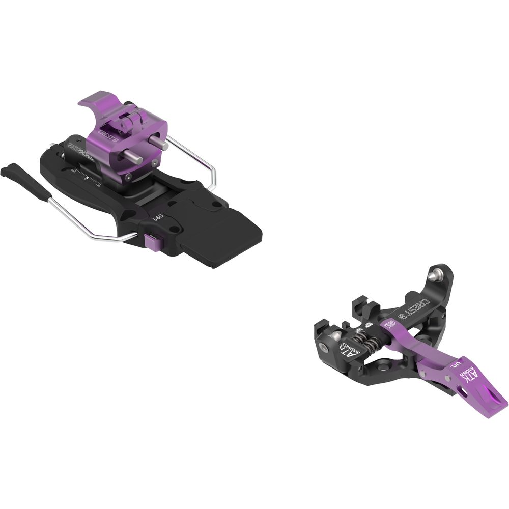 ATK - Crest 8 Touren Bindung 97mm Stopper black purple