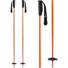 Meta Alpine Ski Poles orange