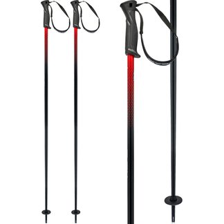 Frontside Alpine Poles black-red