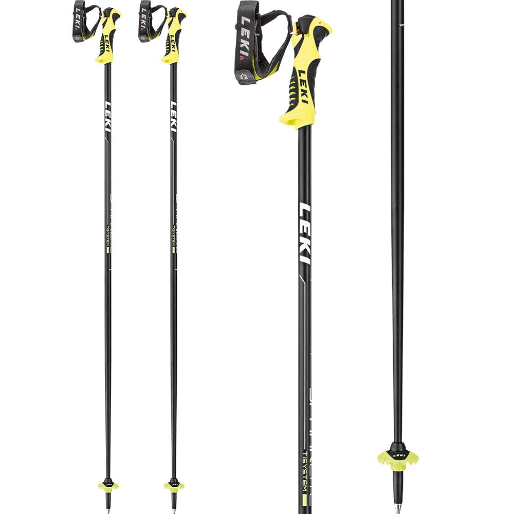 ヨドバシ.com - レキ LEKI SPARK LITE S 6403842110 ブラック/ネオンイエロー 110cm 2本セット [スキー  ストック] 通販【全品無料配達】