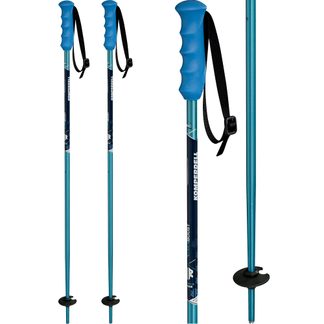 Komperdell - Blue Boost Alpine Poles Kids blue