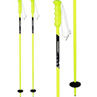 Komperdell - Bright Yellow Alpine Ski Poles Kids yellow