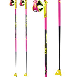 LEKI - HRC Junior Cross Country Poles neon pink