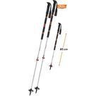 Contour Titanal II Foam Ski-Touring Poles schwarz orange silber