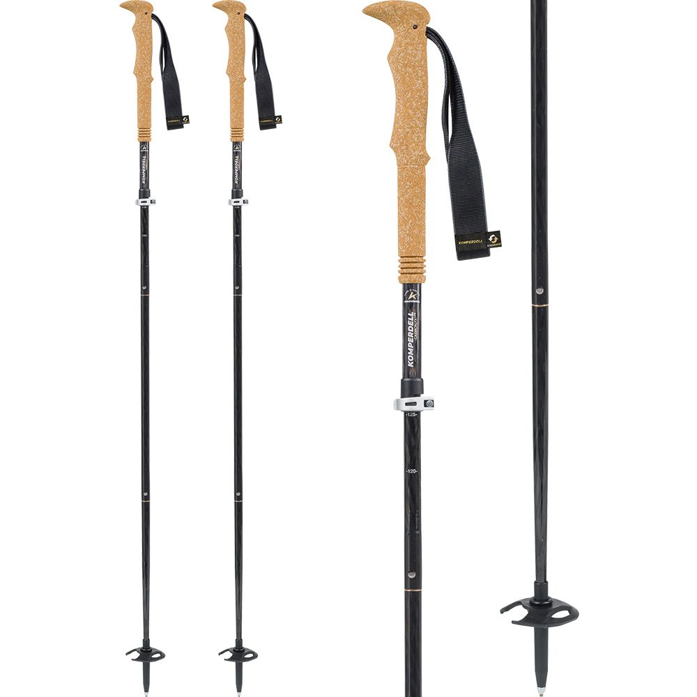 FX Lite Carbon Summit Vario Hiking Poles titan