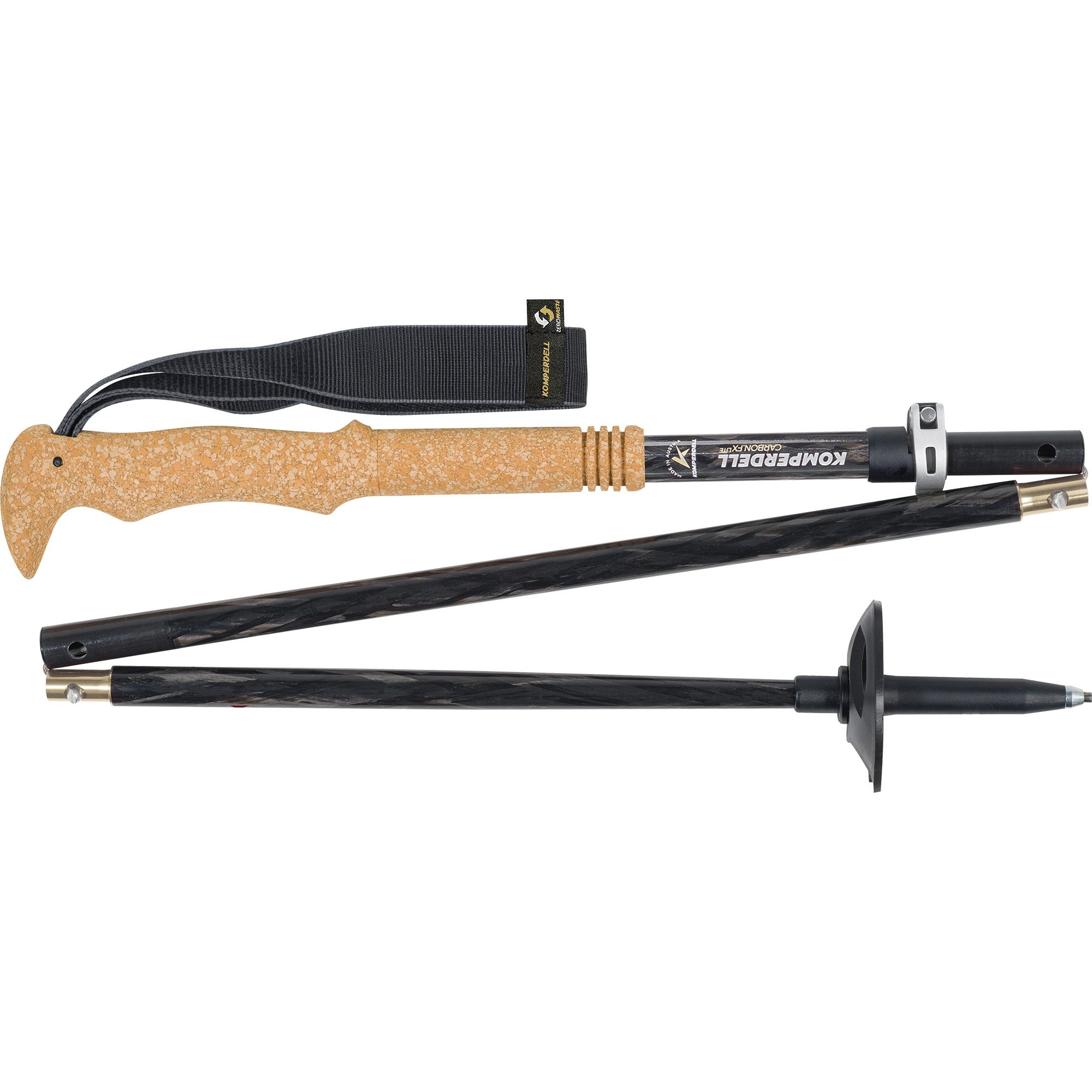 FX Lite Carbon Summit Vario Hiking Poles titan