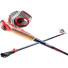 Pacemaker Nordic Walking Pole white neon red