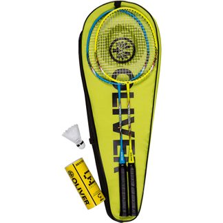 Oliver - Speedpower Badminton 2er Set blau gelb