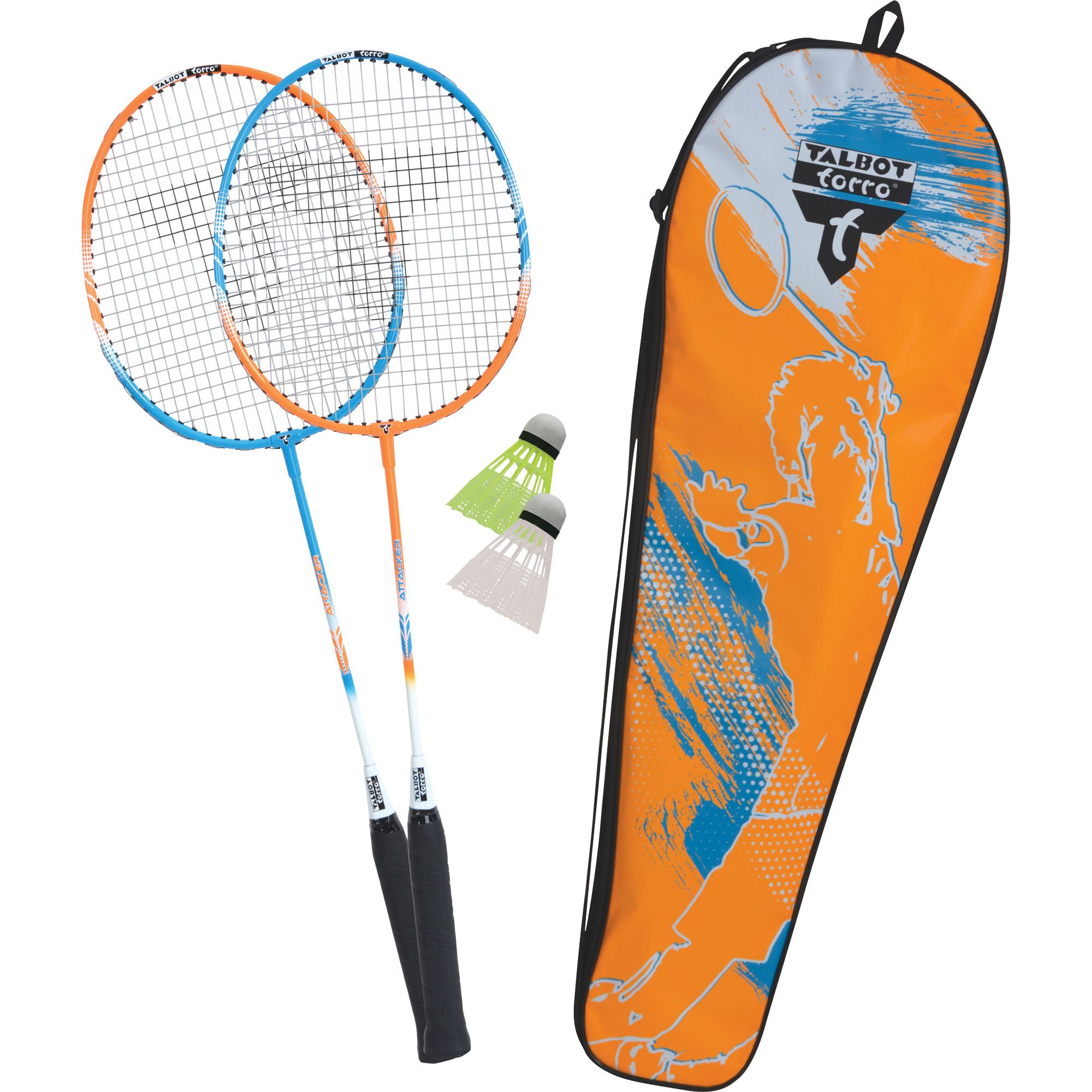 2 Attacker Badminton Set