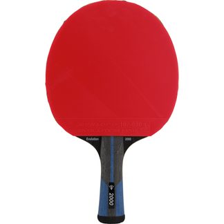 Evolution 2000 Tischtennisschläger schwarz rot blau