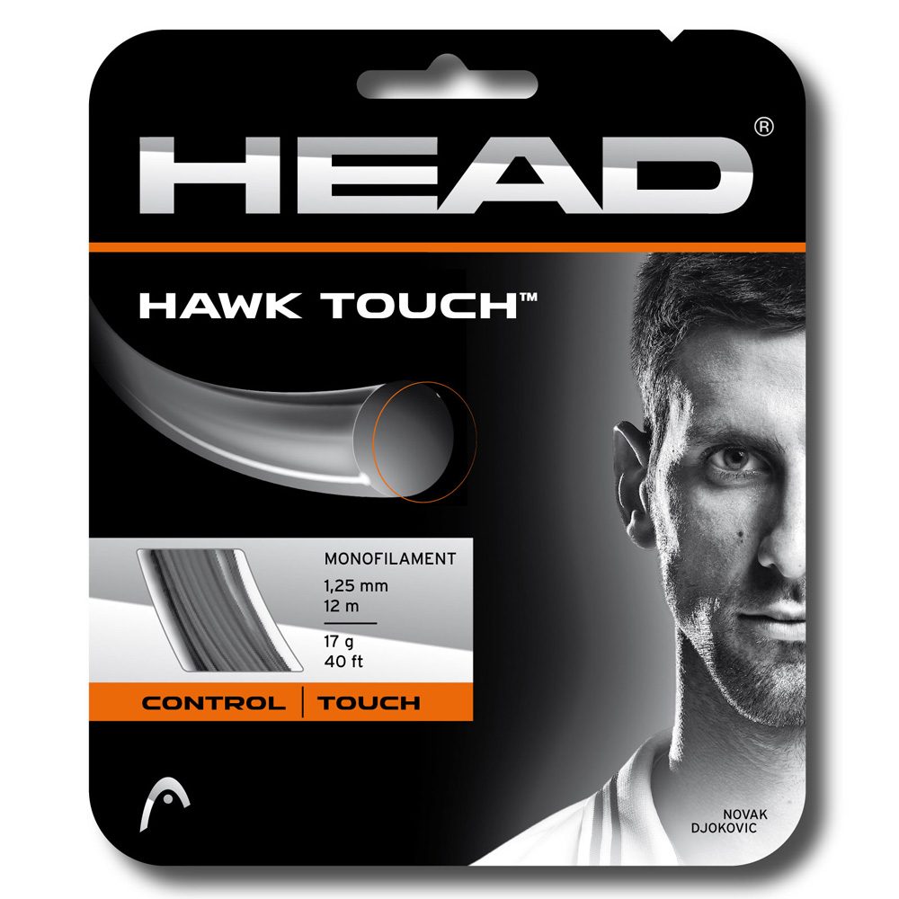 Hawk Touch 1,25 Set Tennissaite grau