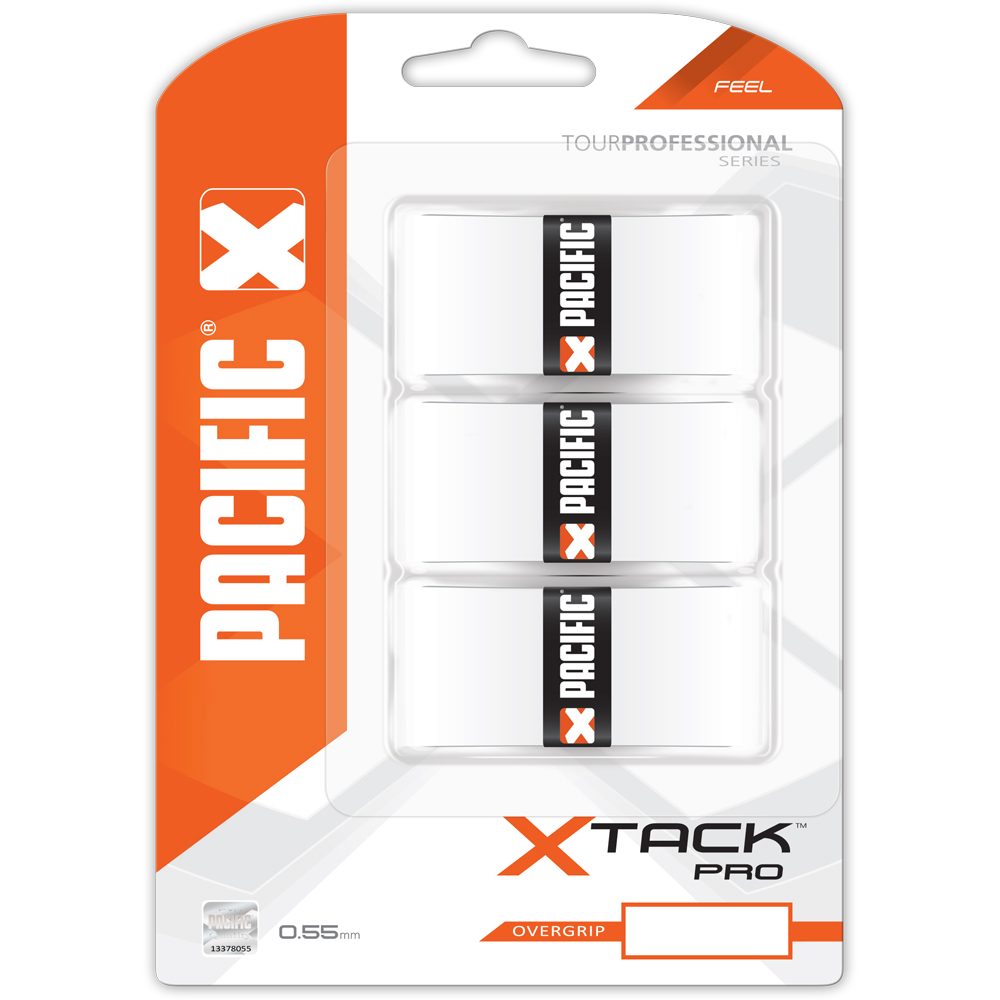 X Tack Pro Griffbänder 0,5mm 3er weiß
