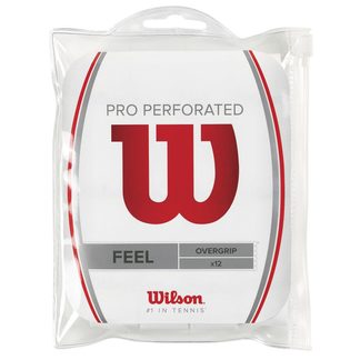 Wilson - Pro Perforated Griffbänder 12er weiß