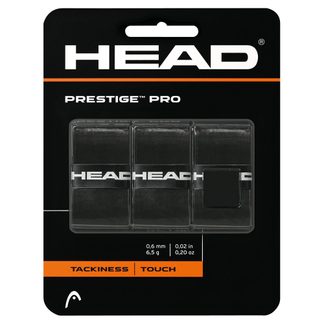 Head - Prestige Pro Griffbänder 3er schwarz