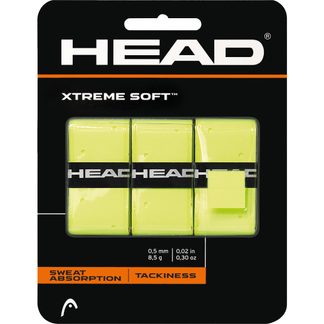 Head - Xtreme Soft Griffbänder 3er Pack gelb