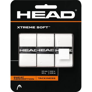 Head - Xtreme Soft Griffbänder 3er Pack weiß