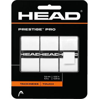 Prestige™ Pro Tennis Griffbänder 3er Pack weiß