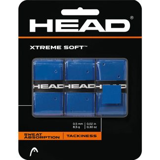 Head - Xtreme Soft Griffbänder 3er Pack blau