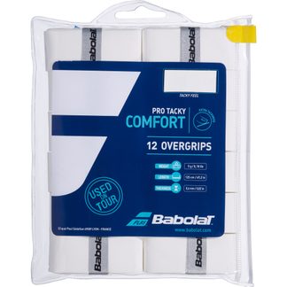 Babolat - Pro Tacky X Griffbänder 12er weiß