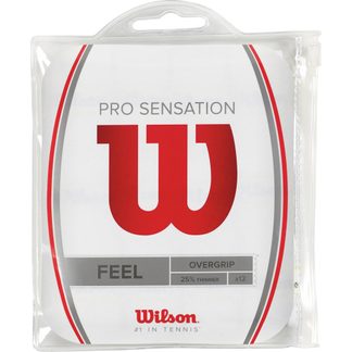 Wilson - Pro Sensation Griffbänder 12er weiß