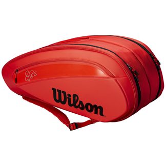 Wilson - Federer DNA 12 Pack Tennistasche infrared