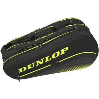 Dunlop - SX Performance 8 Racket Thermo Tennistasche schwarz gelb
