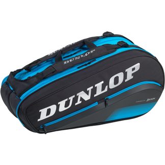 Dunlop - FX Performance 8 Racket Thermo Tennistasche schwarz blau