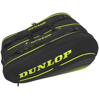 Dunlop - SX Performance 12 Racket Thermo Tennistasche schwarz gelb