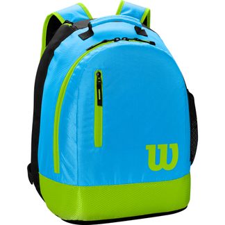 Wilson - Youth Tennis Backpack Kids bright blue lime