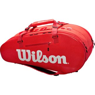 Wilson - Super Tour 2 Comp Tennistasche rot