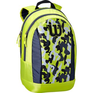 Wilson - Junior Padel Backpack Kids lime grey black