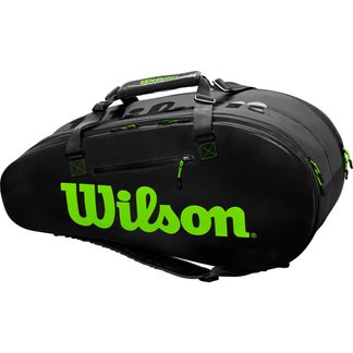Wilson - Super Tour 2 Comp Tennistasche charcoal green
