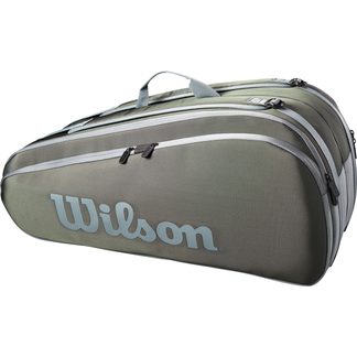 Wilson - Tour 12 Pack Tennistasche dunkelgrün