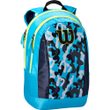 Junior Padel Backpack Kids blue lime