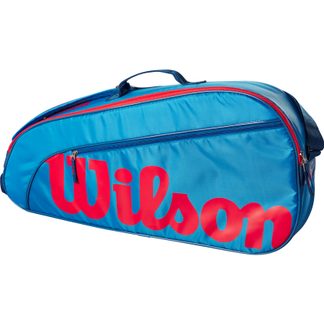 Wilson - Junior 3 Pack Tennistasche Kinder blau