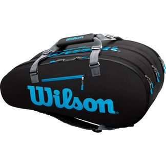 Wilson - Ultra 15 Pack Tennistasche schwarz blau silber