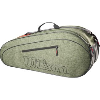 Wilson - Team 6 Pack Tennis Bag heather green